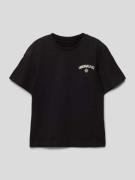 Jack & Jones T-Shirt mit Statement-Print Modell 'JORSANTORINI' in Blac...