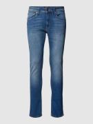 Jack & Jones Skinny Fit Jeans mit Eingrifftaschen Modell 'LIAM' in Jea...