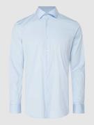 Strellson Slim Fit Business-Hemd aus Popeline Modell 'Santos' in Bleu,...