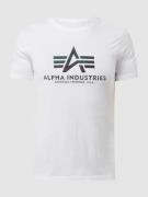 Alpha Industries T-Shirt mit Logo in Weiss, Größe XXL