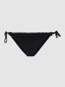 Banana Moon Bikini-Hose mit Schnürung Modell 'DREA' in Black, Größe L