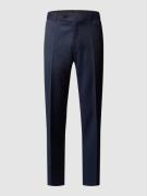 Carl Gross Regular Fit Anzughose aus Schurwolle in Blau, Größe 28