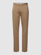 Hiltl Regular Fit Chino im unifarbenen Design Modell 'Tilo' in Hazel, ...