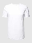 Lindbergh T-Shirt mit Rundhalsausschnitt in Weiss, Größe XXXL