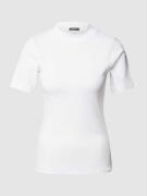 Montego Blusenshirt mit Stehkragen in Weiss, Größe XL