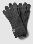 Roeckl Handschuhe mit Label-Detail in Anthrazit, Größe One Size