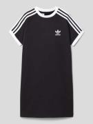 adidas Originals Sweatkleid mit Label-Print in Black, Größe 164