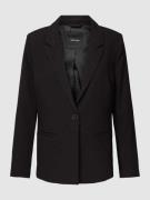 Vero Moda Blazer mit Paspeltaschen Modell 'SANDY' in Black, Größe XS
