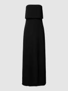 Vila Maxikleid in Bandeau-Form Modell 'MILINA' in Black, Größe 36
