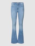 Only Flared Cut Jeans mit Label-Patch Modell 'BLUSH' in Jeansblau, Grö...