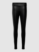 Only Leggings in Leder-Optik Modell 'ELA' in Black, Größe XS