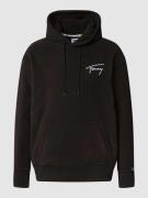 Tommy Jeans Hoodie mit Label-Stitching Modell 'POLAR' in Black, Größe ...