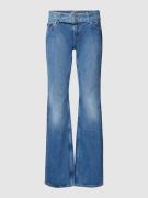 Tommy Jeans Flared Jeans mit Gürtel Modell 'SOPHIE' in Jeansblau, Größ...