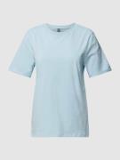 Pieces T-Shirt in unifarbenem Design Modell 'RIA' in Hellblau, Größe X...