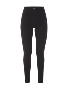 Noisy May Skinny Fit Jeans aus Coloured Denim in Black, Größe L30