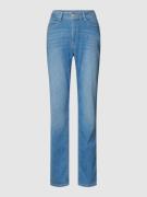 MAC Jeans mit Eingrifftaschen in Hellblau, Größe 30/32