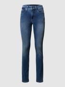 MAC Stone Washed Skinny Fit Jeans Modell DREAM SKINNY in Blau, Größe 3...