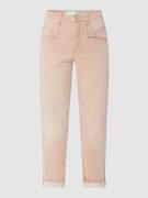 MAC Carrot Fit High Waist Jeans mit Stretch-Anteil Modell 'Rich' in Ro...