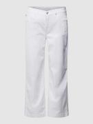 MAC Regular Fit Jeans im 5-Pocket-Design Modell 'CULOTTE' in Weiss, Gr...