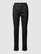MAC Slim Fit Lederhose mit Gesäßtaschen Modell 'RICH' in Black, Größe ...