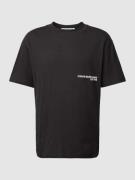 Calvin Klein Jeans T-Shirt mit Label-Print Modell 'SPRAY' in Black, Gr...