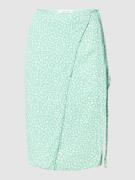 Calvin Klein Jeans Wickelrock mit Label-Stitching in Gruen, Größe XS