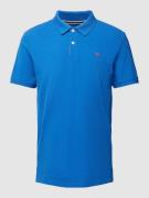 Tom Tailor Poloshirt mit Logo-Stitching Modell 'Basic' in Royal, Größe...