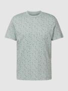 Tom Tailor T-Shirt mit Allover-Muster Modell 'Allover printed' in Mint...