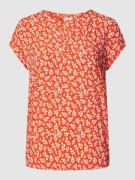 Tom Tailor Blusenshirt mit elastischem Bund in Rot, Größe 40