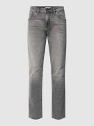 Tom Tailor Slim Fit Jeans mit Eingrifftaschen in Mittelgrau, Größe 33/...