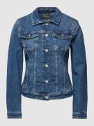 Tom Tailor Jeansjacke mit Brusttaschen in Marine, Größe S