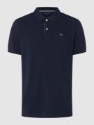 Tom Tailor Poloshirt mit Logo-Stitching Modell 'Basic' in Marine, Größ...