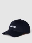 HUGO Cap mit Label-Stitching Modell 'Men-X' in Dunkelblau, Größe One S...