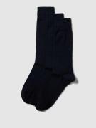HUGO Socken mit Label-Detail im 3er-Pack Modell 'UNI COLORS' in Dunkel...
