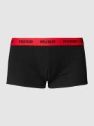 HUGO Trunks mit Label-Details im 3er-Pack in Black, Größe S