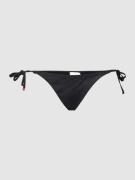 HUGO Bikini-Slip mit Label-Print Modell 'SIDE' in Black, Größe M
