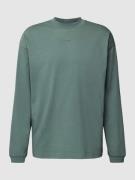 HUGO Sweatshirt mit Label-Detail Modell 'Daposo' in Mint, Größe S