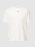 HUGO T-Shirt mit Logo-Detail Modell 'Dapolino' in Offwhite, Größe XL