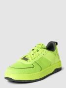 HUGO Sneaker mit Label-Details Modell 'Kilian' in Neon Gelb, Größe 41