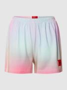 HUGO Shorts mit Farbverlauf Modell 'STARMY' in Pastell Gelb Melange, G...