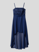 G.O.L. Kleid im Vokuhila-Look in Blau, Größe 152