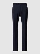 DIGEL Slim Fit Anzughose mit Knopfverschluss in Marine, Größe 28
