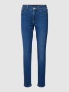 Marc Cain Slim Fit Jeans im 5-Pocket-Design in Jeansblau, Größe 42