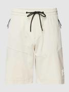 Tom Tailor Denim Shorts mit elastischem Bund in Offwhite, Größe S