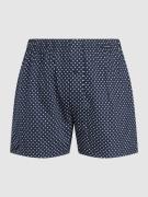 Schiesser Boxershorts mit Allover-Muster in Marine, Größe M