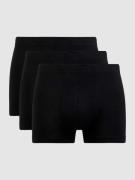 Schiesser Trunks mit Stretch-Anteil im 3er-Pack in Black, Größe L