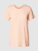 Schiesser T-Shirt mit Rundhalsausschnitt Modell 'Mix+Relax' in Apricot...
