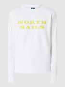 NORTH SAILS Sweatshirt aus Baumwolle in Weiss, Größe L