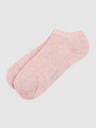 camano Sneakersocken aus Viskosemischung im 2er-Pack in Rose Melange, ...