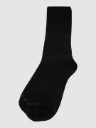 camano Socken mit Label-Print im 2er-Pack in Black, Größe 39/42